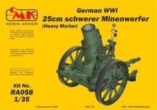 1/35 German WWI 25cm schwerer Minenwerfer Heavy Mortar