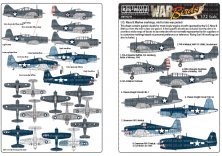1/72 U.S. Navy & Marine markings, mid to late war period