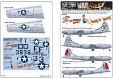 1/72 Boeing B-29 Superfortress 498th & 462nd BG