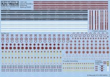 1/48 USAAF General Stencilling  Black, White & Red 2