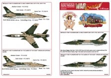 1/48 Republic F105D Thunderchief Cherry Girl, Queen of the fleet