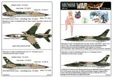 1/72 F-105D Thunderchief Pussy Galore II, Dynamic Duo II