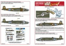 Kits-World 1/48 B-25H e B-25J Mitchell Catch 22 Decal