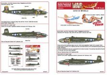 Kits-World 1/48 B-25J Mitchell Catch 22 Decal