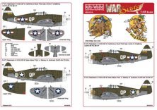 Kits-World 1/48 P-47C Thunderbolt Razorback 334FS 4th FG