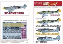 1/48 Luftwaffe Fighter Identification Numbers for Me109F/G/K & ;