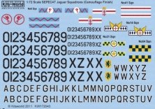 1/72 Sepecat Jaguar GR.1A 41, 14, 31, 6, 54 Squadron