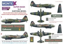 1/48 Ilyushin IL-4 2 canopy + insignia masks + decals