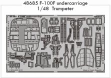 1/48 F-100F undercarriage (TRUMP)
