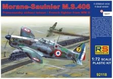 1/72 MS.406 France 1940 (4x French decals)