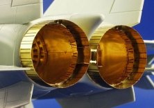 MiG-25 Foxbat A exhaust  (REV)