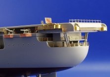 US Airc. Carrier Hornet railings  1/350  (TRU)