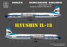 1/144 Decal IL-18 Malv Retro 70s-80s