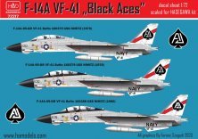 1/72 Grumman F-14A Tomcat Black Aces/ Uss Nimitz