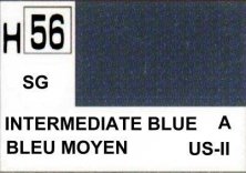 H056 Intermediate blue  Bleu moyen (SG)