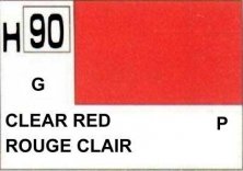H090 Clear Red  Rouge transparernt (G)