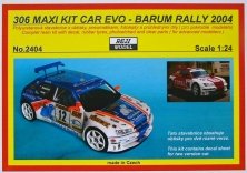 1/24 Peugeot 306 MaxiKit Car EVO (Barum Rally 04)
