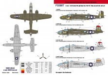 1/72 B-25G/J Mitchell Pin-Up Nose Art and Stencils Part 6