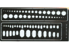 Circle & oval stencils