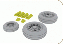 1/48 F-16A/B wheels