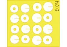 WWI Wheel Discs  1/48