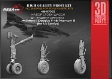 1/48 F-4B Phantom II gear set for Tamiya