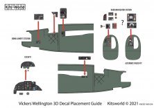 1/48 Vickers Wellington Mk.IC/Mk.III 3D Full colour Instrument