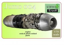 1/72 Jumo 004 jet engine  resin + PE