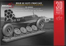 1/32 Me-163 Comet wheels