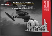 1/32 DH Mosquito early wheels