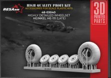 1/48 Heinkel He-111 late wheels set