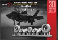 1/48 F-35 Lightning II wheels