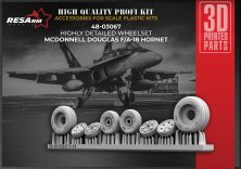 1/48 F/A-18 Hornet wheels