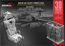 1/48 F-104 Starfighter GQ-7A Double Ejection Seat