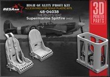 1/48 Supermarine Spitfire mid Pilots Seat