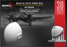 1/48 Bristol Beaufighter Nose Cone with Camera for Tamiya