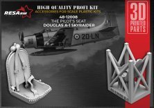 1/48 Douglas A-1 Skyraider Pilots seat
