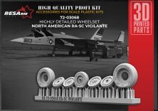 1/72 RA-5C Vigilante wheels set