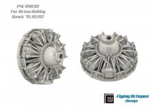 1/72 Hawk H-75 A1/A2 Engine & Exhaust set ARMA