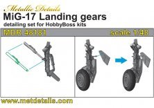 1/48 Mikoyan MiG-17 landing gears