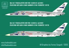 1/48 North-American RA-5C Vigilante of the Uss Nimitz