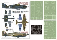 Montex Masques Hawker Hurricane Mk.IIC 1/24 Trumpeter