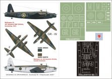 Montex 1/48 Vickers Wellington Mk.IC Masques et Decals