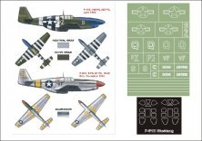 Montex Masques Canopy P-51B Mustang 1/48 Tamiya