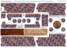 1/32 Halberstadt CL.II 5 colour alternative palette lozenge