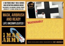 1/48 Focke-Wulf-190A-Series Balkenkreuz, Chevrons, Tail Markings