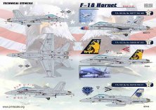 1/144 F-18 Hornet decals