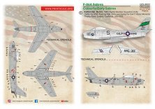 1/48 North-American F-86A Colorful Early Sabres