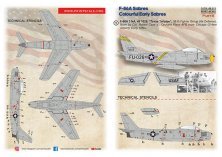 Print Scale 1/48 F-86A Sabre Color� D�calcomanies Part 6