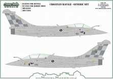 1/48 Croatian Dassault Rafale Generic set